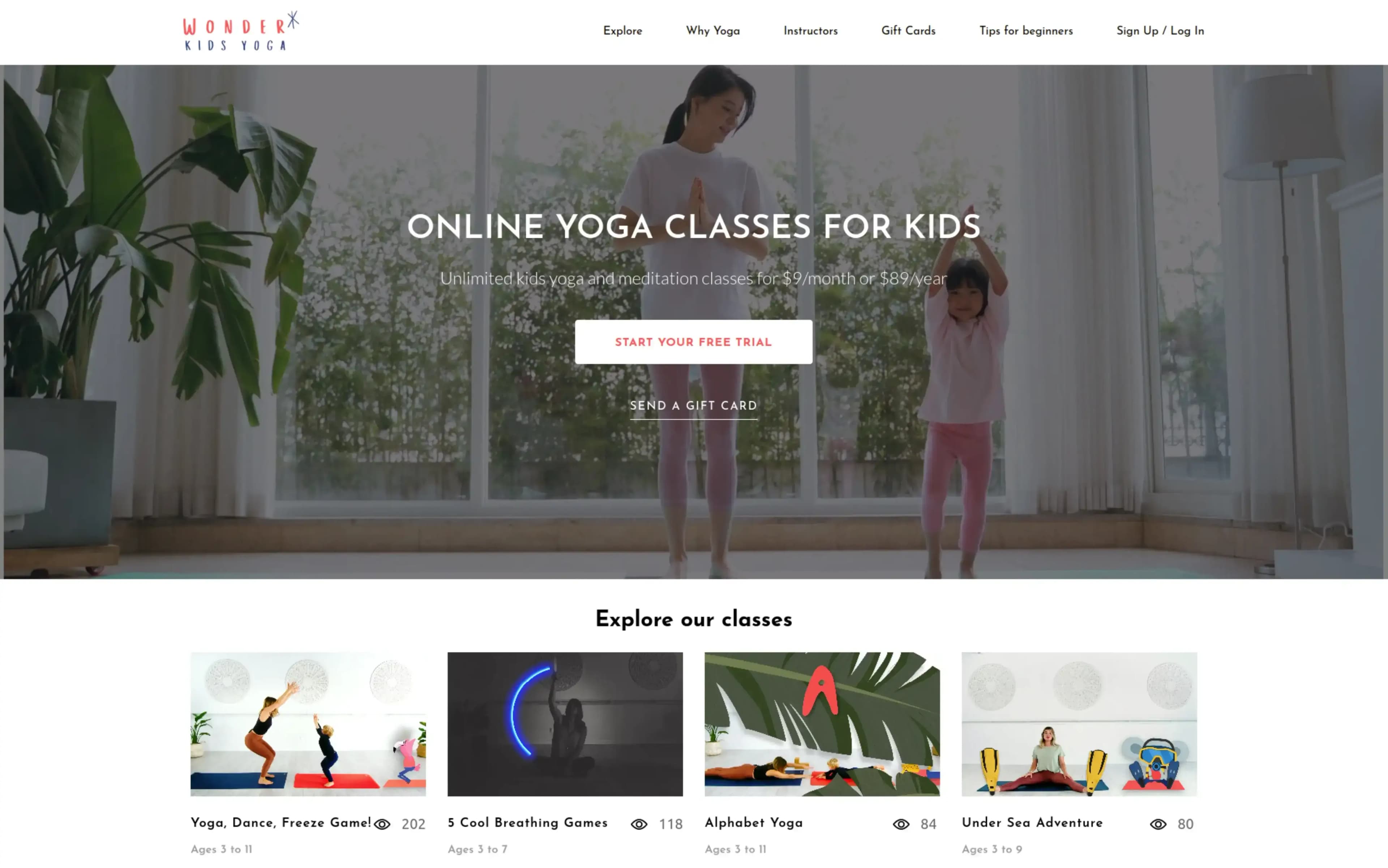Wonder Kids Yoga